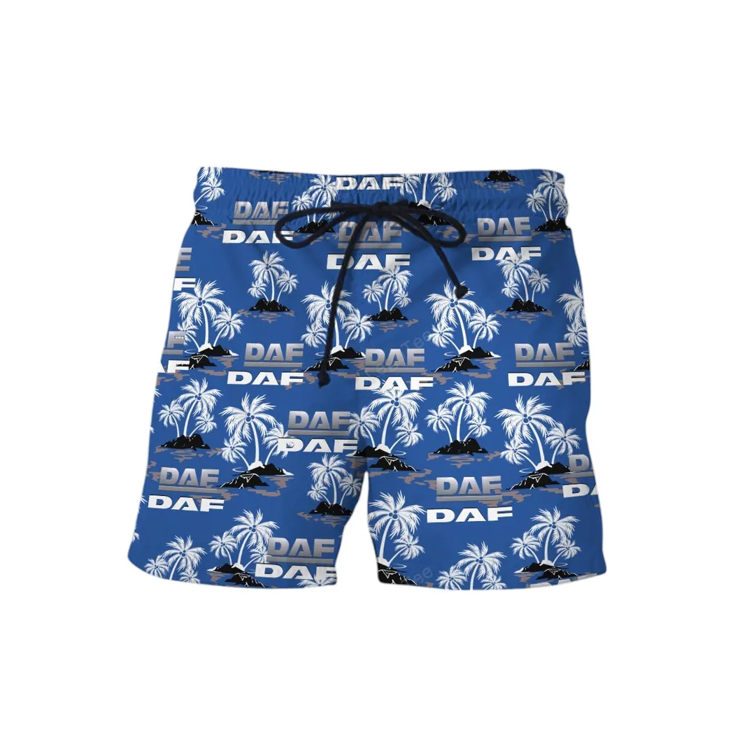 daf hawaiian shirt set for men gift for daf lovers gift for him husband boyfriend car144021125507 1 7gu9t