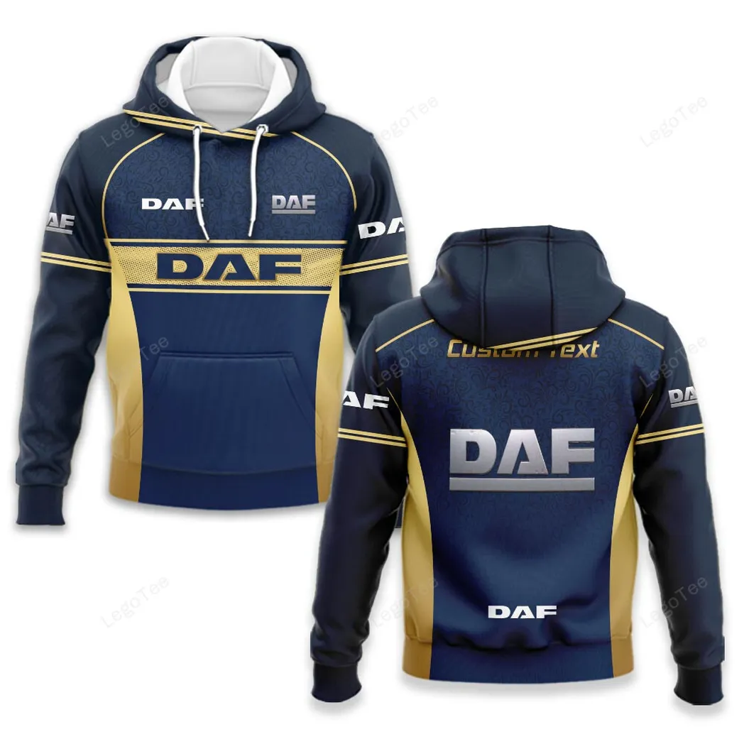 DAF Hoodie, Gift For DAF Lovers, Gift For Him, Husband, Boyfriend CAR137021325929-5