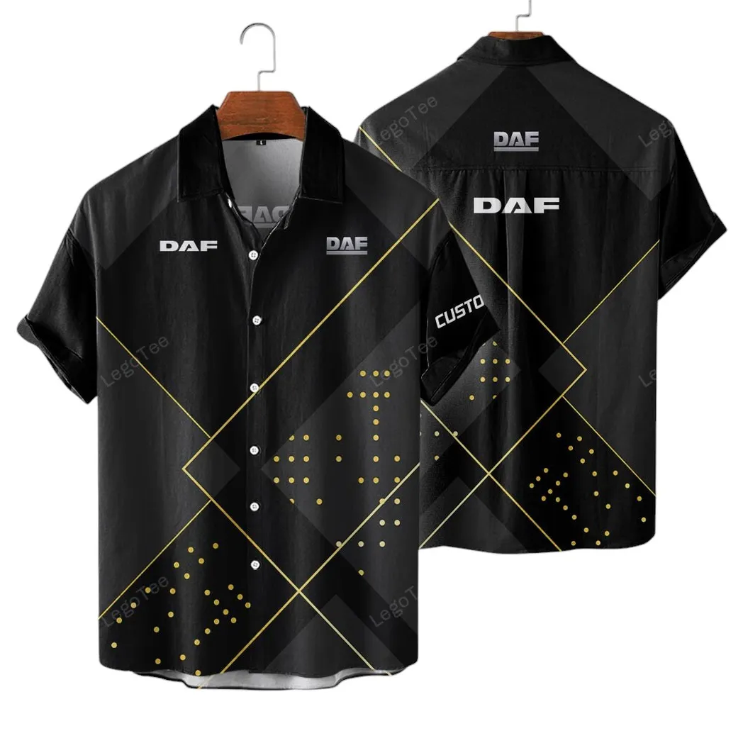 DAF Truck Hawaiian Shirt For Men, Gift For DAF Truck Lovers, Gift Fot Him, Husband, Boyfriend CAR11403032518