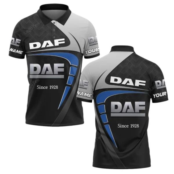daf truck polo shirt gift for daf truck lovers gift for him husband boyfriend car11603032518 qsrjl