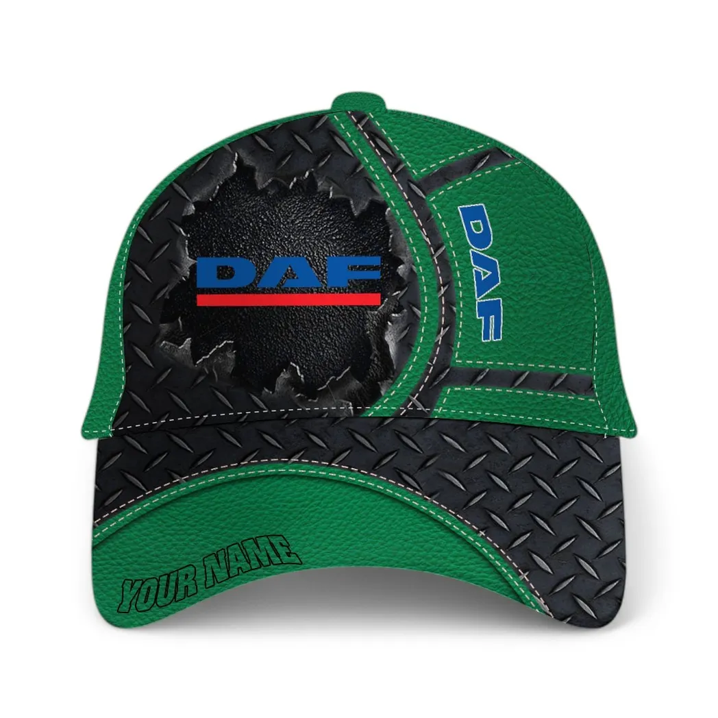 DAF Trucks Classic Cap, Gift For DAF Trucks Lovers, Gift For Him, Husband, Boyfriend - Green CAR49021825018-4