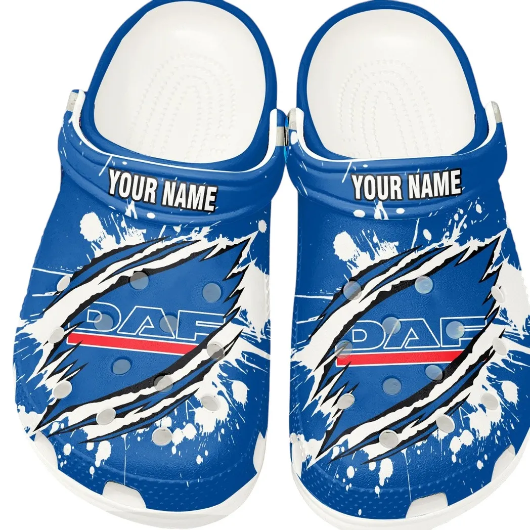 daf trucks crocs gift for daf trucks lovers gift for him husband boyfriend car15303042501 white 6sazr