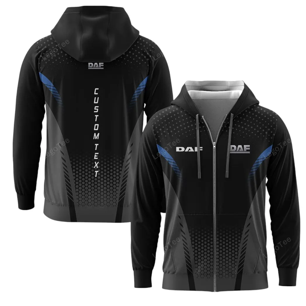 daf trucks zipper hoodie gift for daf trucks lovers gift for him husband boyfriend car10803122518 op3ls