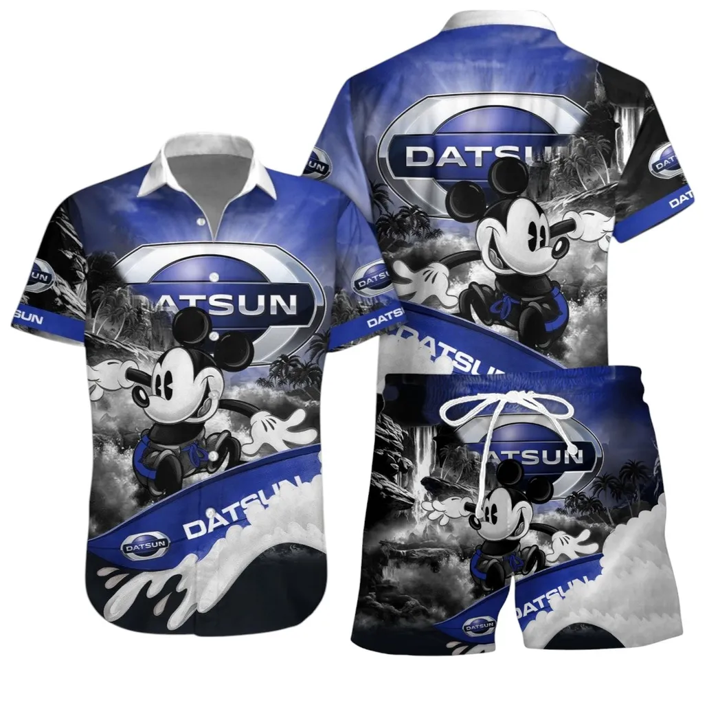 Datsun Hawaiian Shirt Set, Gift For Datsun Lovers, Gift For Him, Husband, Boyfriend CAR53030625026