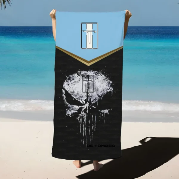 de tomaso beach towel gift for de tomaso lovers gift for him husband boyfriend car17302252517 0jtig