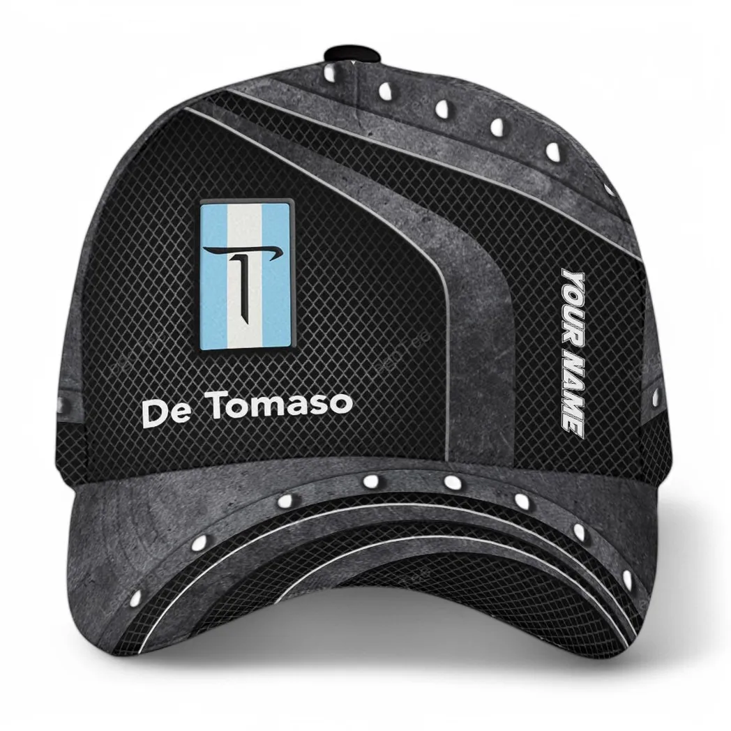 De Tomaso Classic Cap, Gift For De Tomaso Lovers, Gift For Him, Husband, Boyfriend CAR99031025038 - White