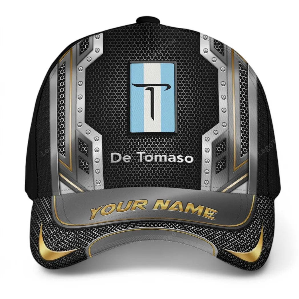 De Tomaso Classic Cap, Gift For De Tomaso Lovers, Gift For Him, Husband, Boyfriend CAR99031025139 - White