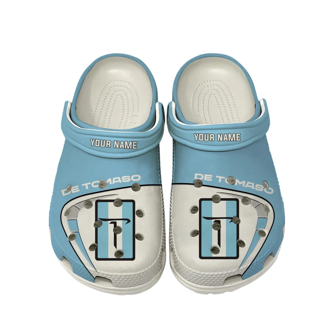 de tomaso crocs gift for de tomaso lover gift for him husband boyfriend car16802262518 white razcj