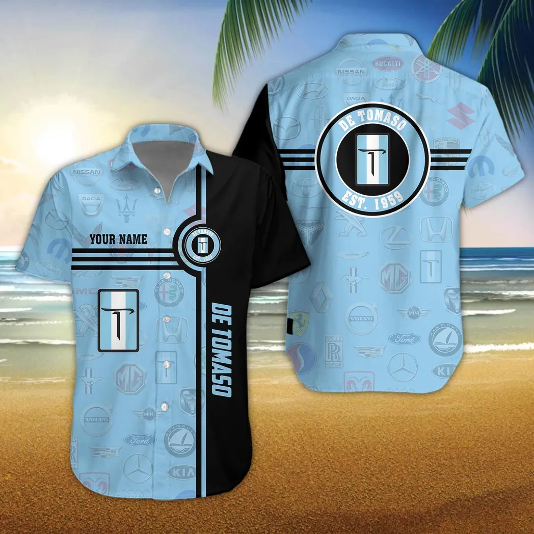 de tomaso hawaiian shirt for men all logo gift for de tomaso fan car174022525024 00ml1