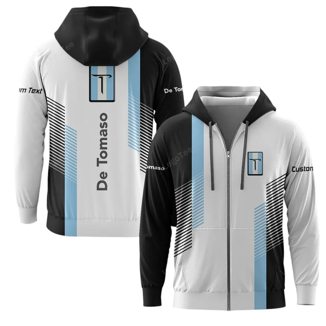 De Tomaso Zipper Hoodie, Gift For De Tomaso Lovers, Gift For Him, Husband, Boyfriend CAR10703122520