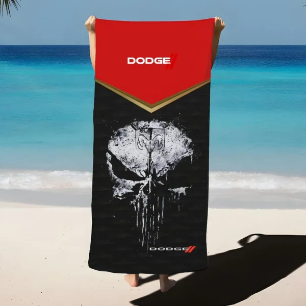 dodge beach towel gift for dodge lovers gift for him husband boyfriend car17302252518