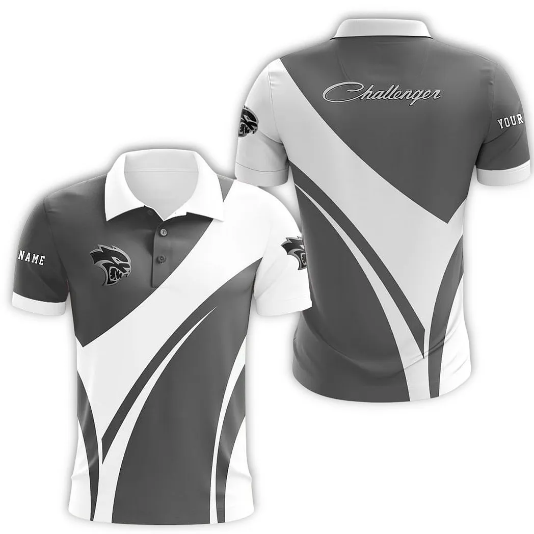 dodge challenger custom polo shirt gift for men him husband boyfriend car73021525727 2 mw1kj