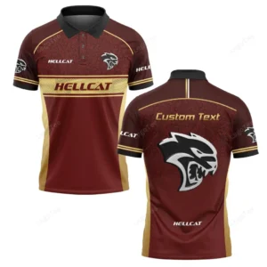 Dodge Challenger Hellcat Polo Shirt, All Over Print Shirt For Dodge Challenger Hellcat Lovers CAR137021325967-1
