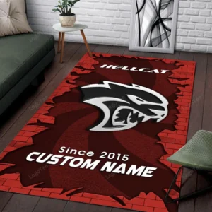 dodge challenger hellcat rug gift for dodge challenger hellcat lovers gift for him husband boyfriend car133021225697 e1xlv