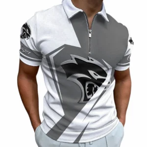 Dodge Challenger Zipper Polo Shirt For Men, Gift For Dodge Challenger Fan CAR68022125950