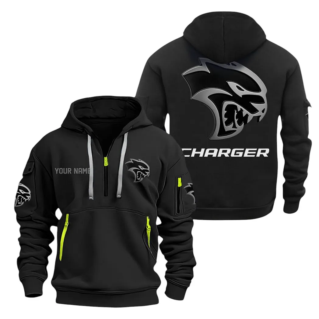 dodge charger half zip hoodie for men gift for dodge charger lovers car20022125730 black zjhi3