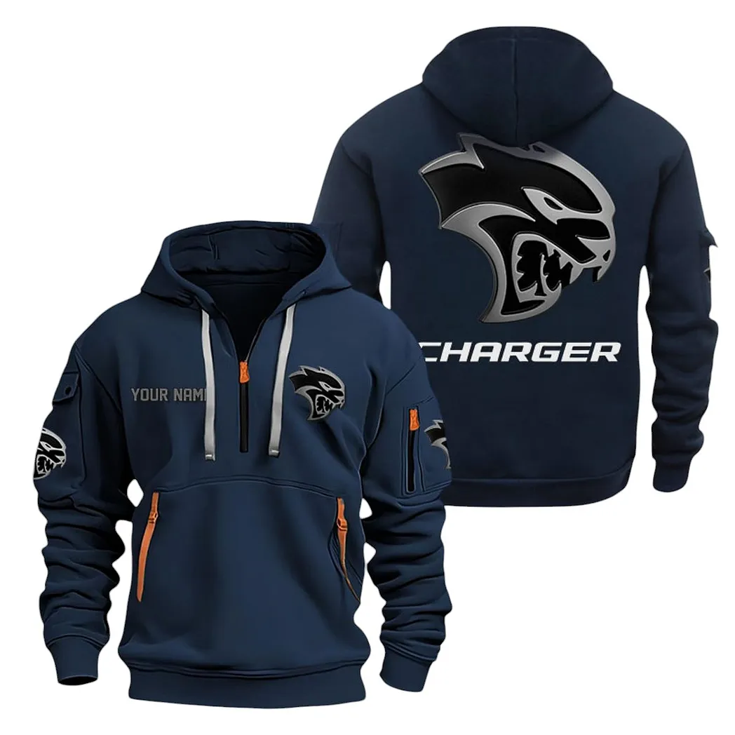 dodge charger half zip hoodie for men gift for dodge charger lovers car20022125730 navy 3z5gt