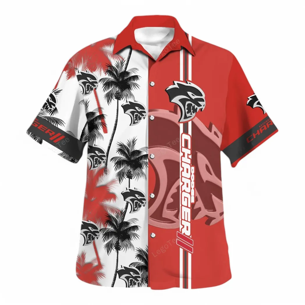 dodge charger hawaiian shirt for men gift for dodge charger lovers gift for him husband boyfriend car143021125070