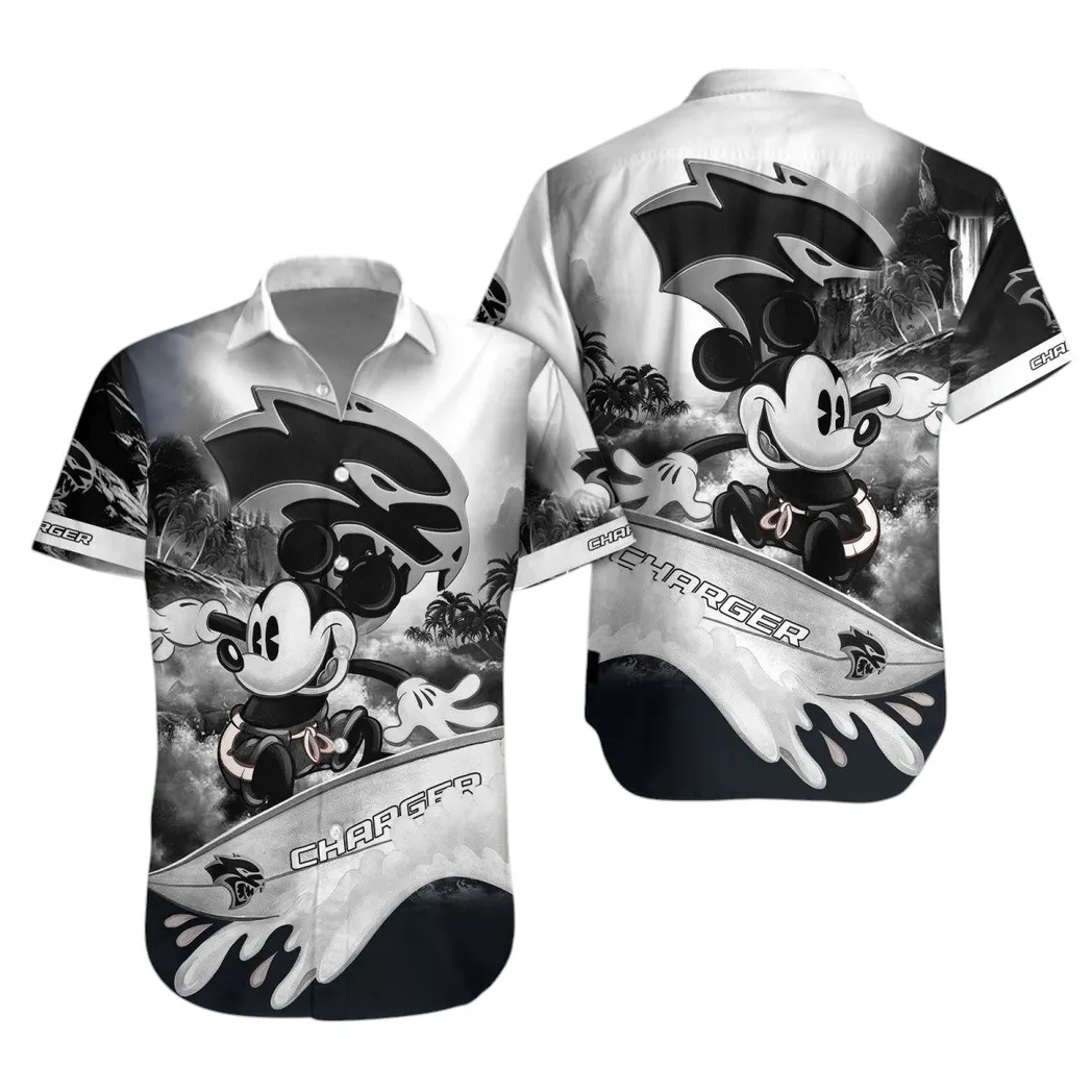 Dodge Charger Hawaiian Shirt For Men, Gift For Dodge Charger Lovers, Gift For Him, Husband, Boyfriend CAR53030625028