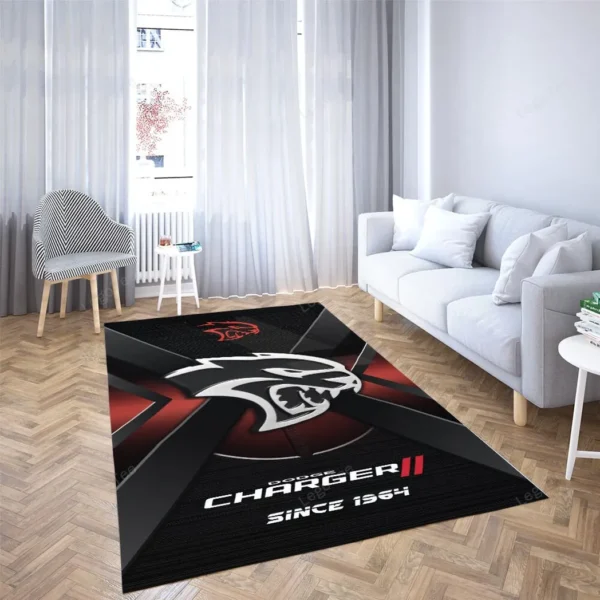 dodge charger rug gift for dodge charger lovers gift for him husband boyfriend car133021225602 g0vig