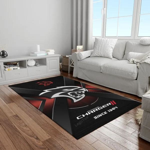 dodge charger rug gift for dodge charger lovers gift for him husband boyfriend car133021225602 nehnv