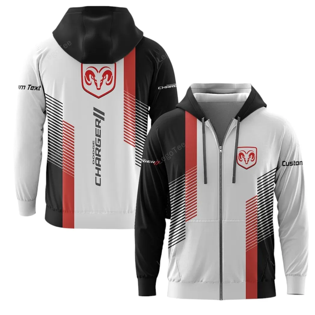 Dodge Charger Zipper Hoodie, Gift For Dodge Charger Lovers, Gift For Him, Husband, Boyfriend CAR10703122522