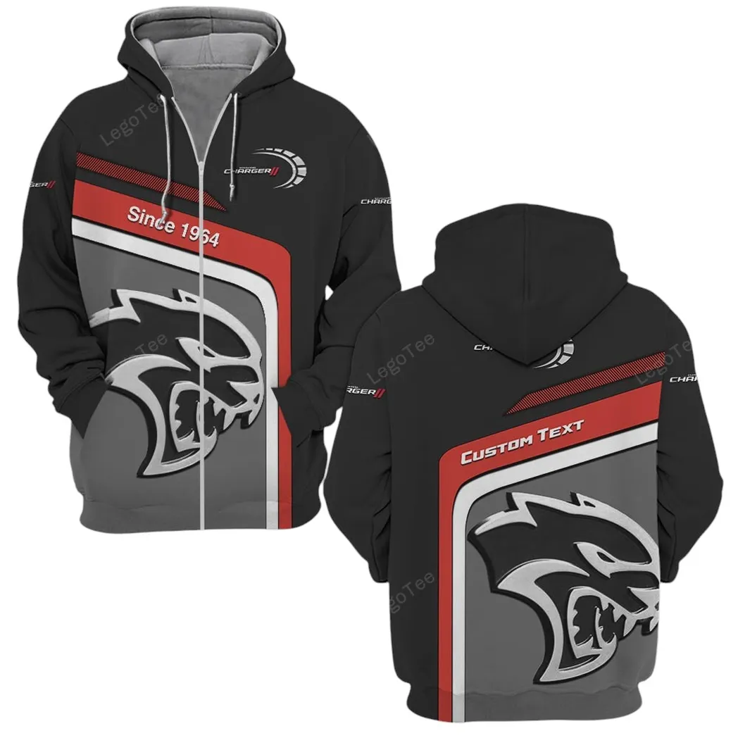 dodge charger zipper hoodie gift for dodge charger lovers gift for him husband boyfriend car11103032521 af4h5