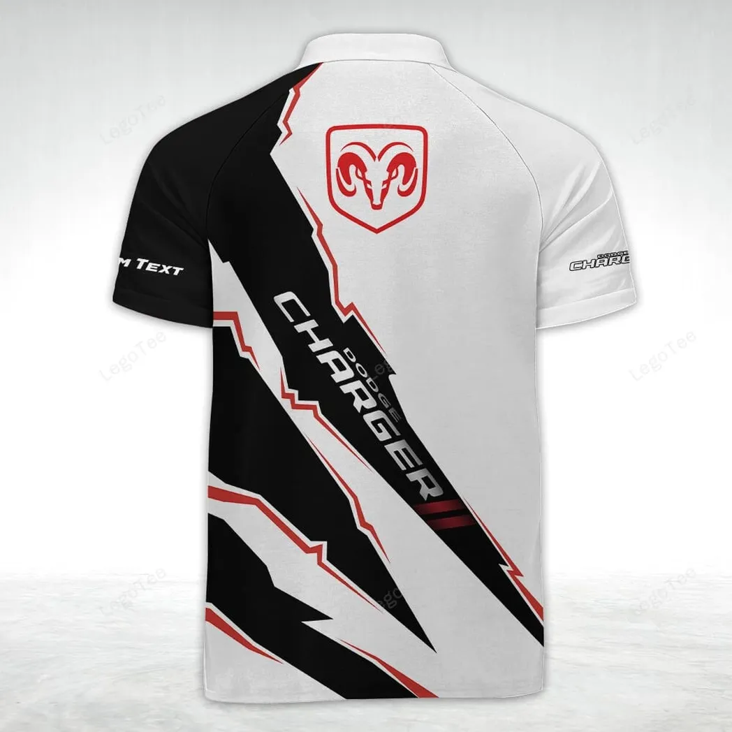 dodge charger zipper polo shirt gift for dodge charger lovers gift for gift for him husband boyfriend car128021025035 smh7c