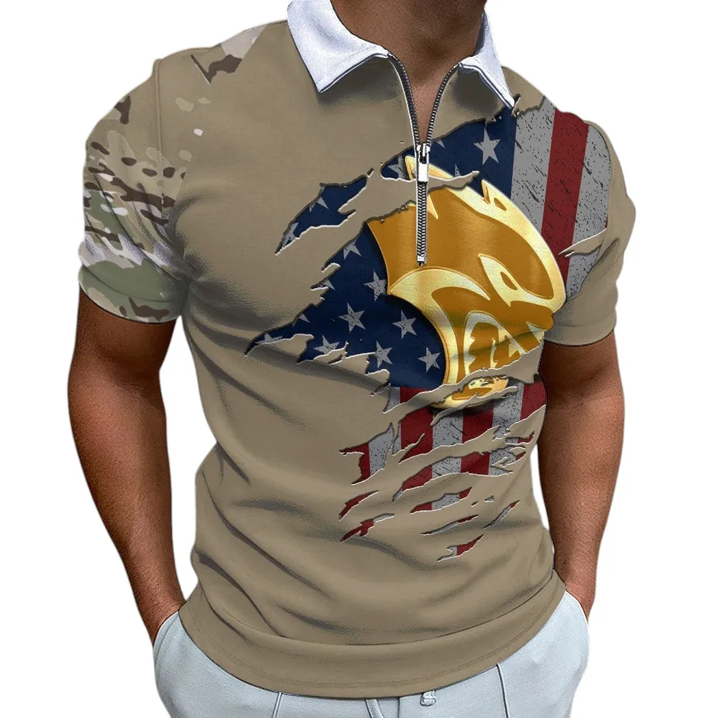 dodge charger zipper polo shirt gift for dodge charger lovers gift for him husband boyfriend car340213026 1