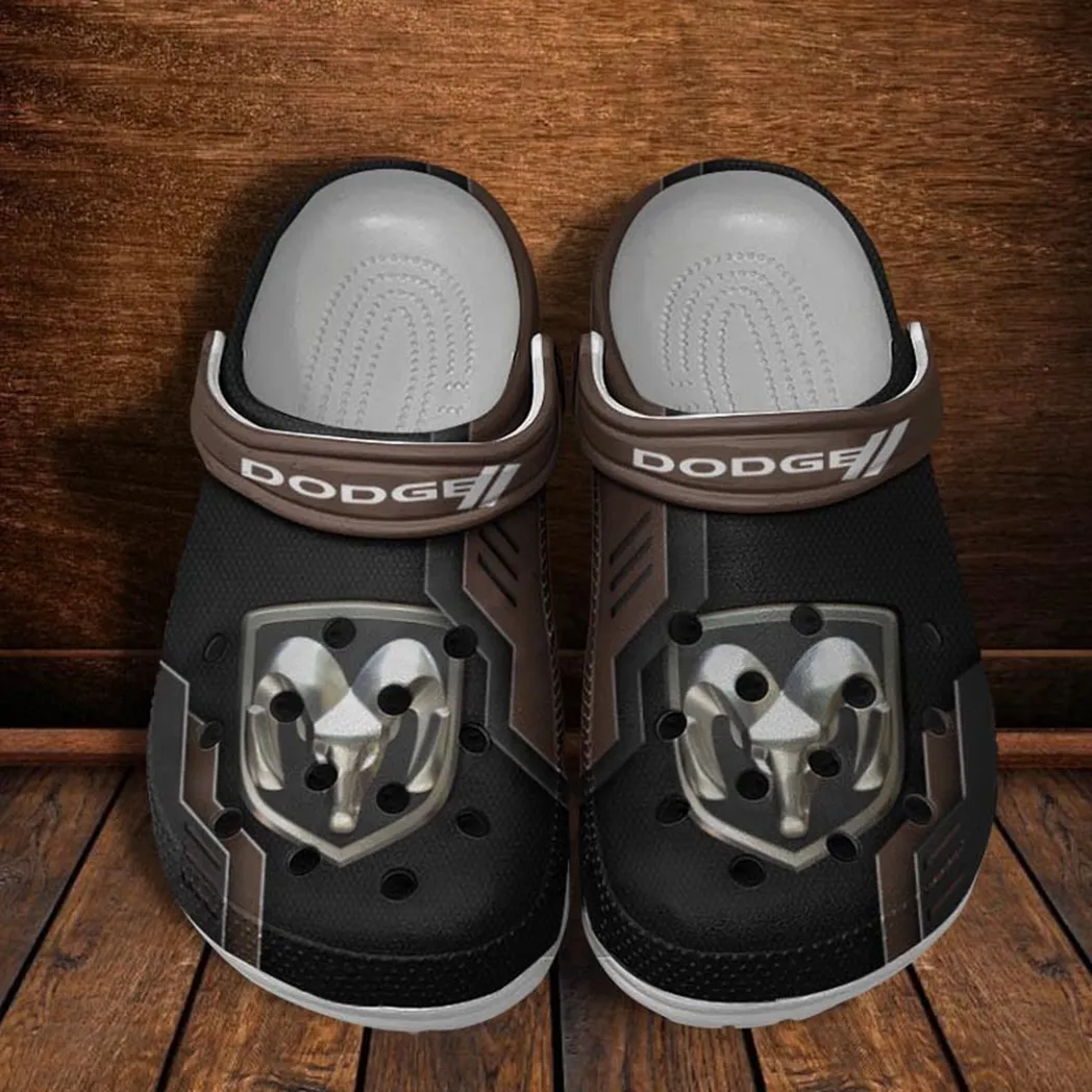 dodge crocs shoes clogs men women gift for dodge fan car185031525254 brown ubvhr