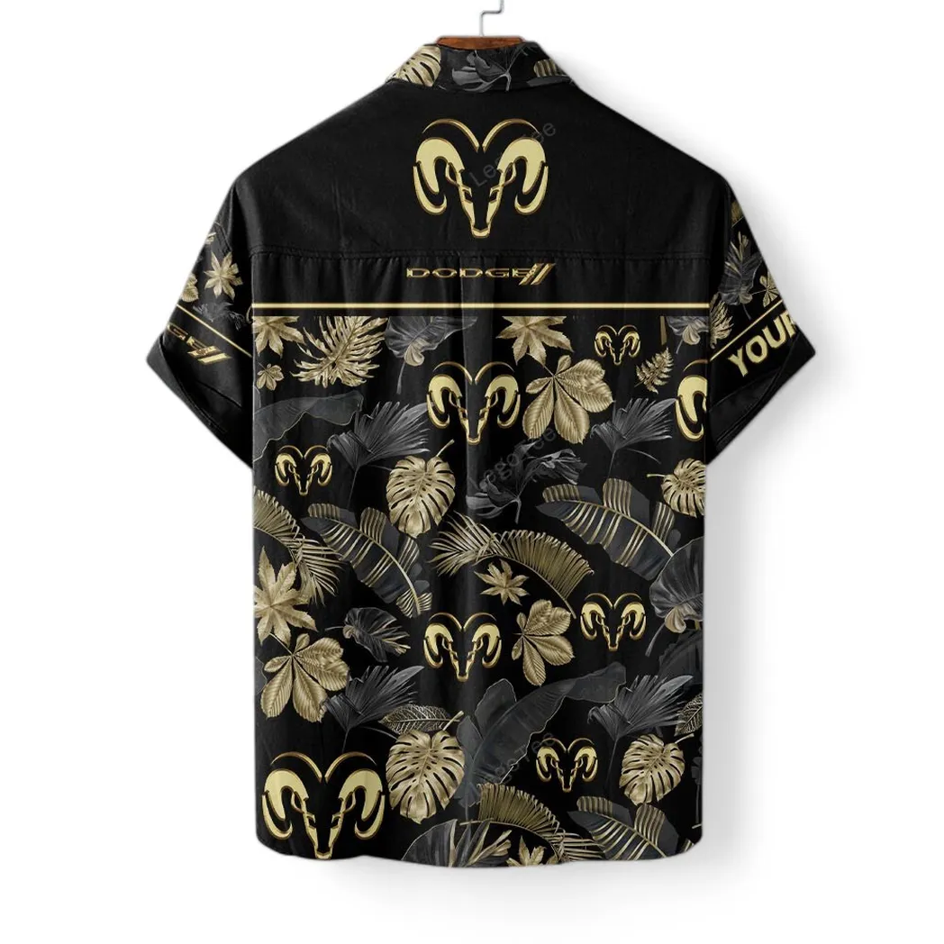dodge hawaiian shirt set for men gift for dodge lovers gift for him husband boyfriend car139021125191 1 h0l9j