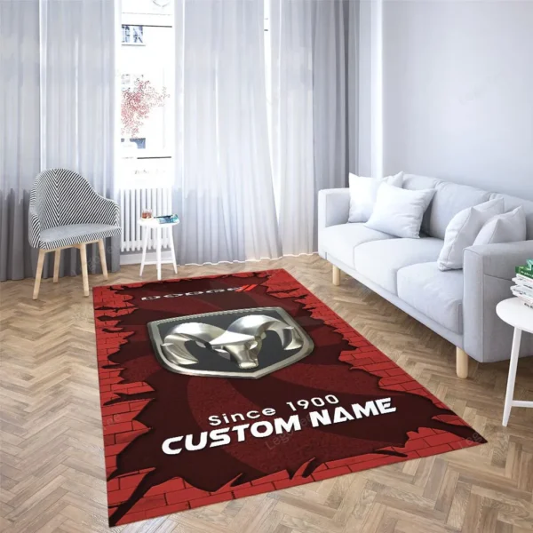 dodge rug gift for dodge lovers gift for him husband boyfriend car133021225706 0qt25