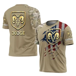 Dodge T-Shirt, All Over Print Shirt For Dodge Fan CAR46021725024-1