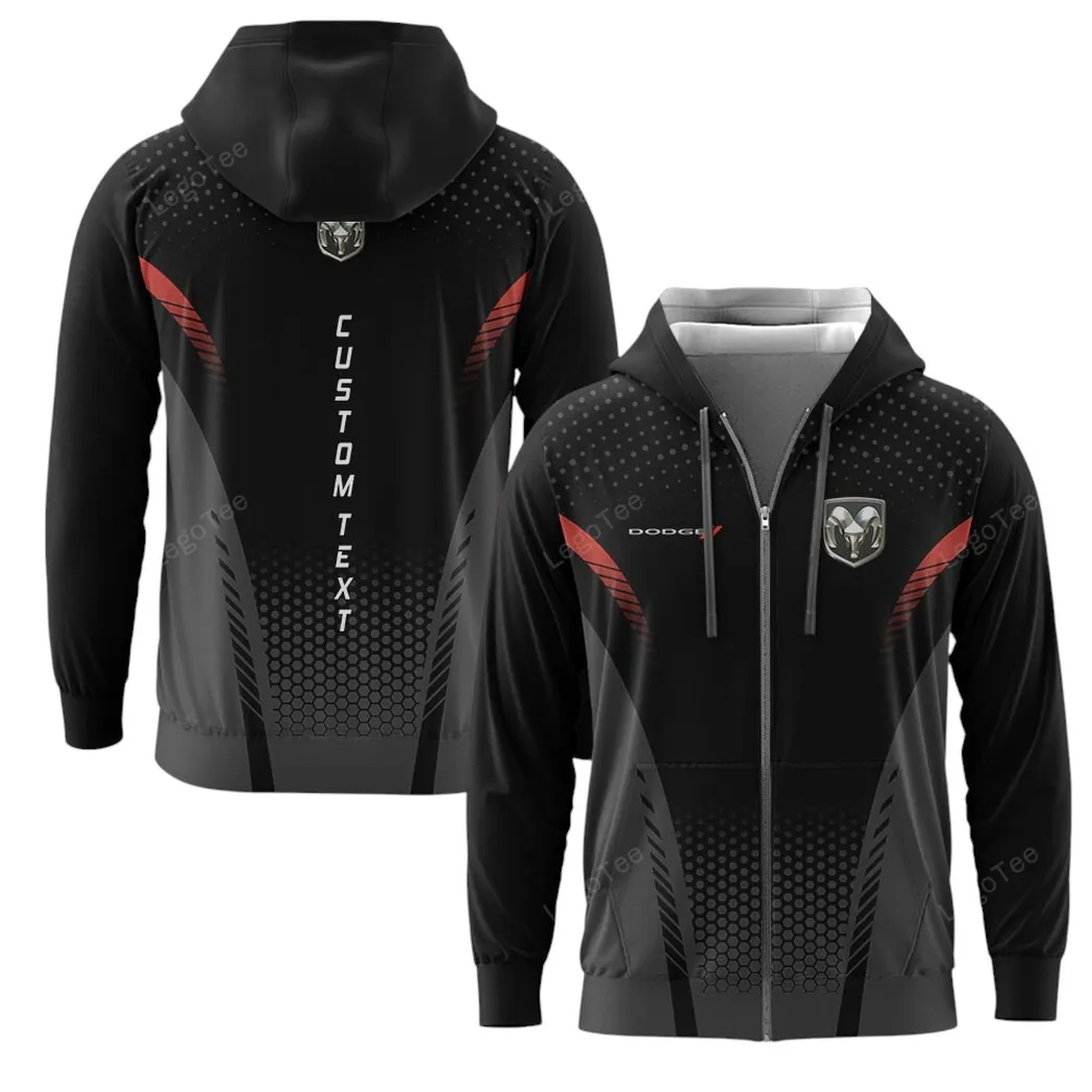 Dodge Zipper Hoodie, Gift For Dodge Lovers, Gift For Him, Husband, Boyfriend CAR10803122520