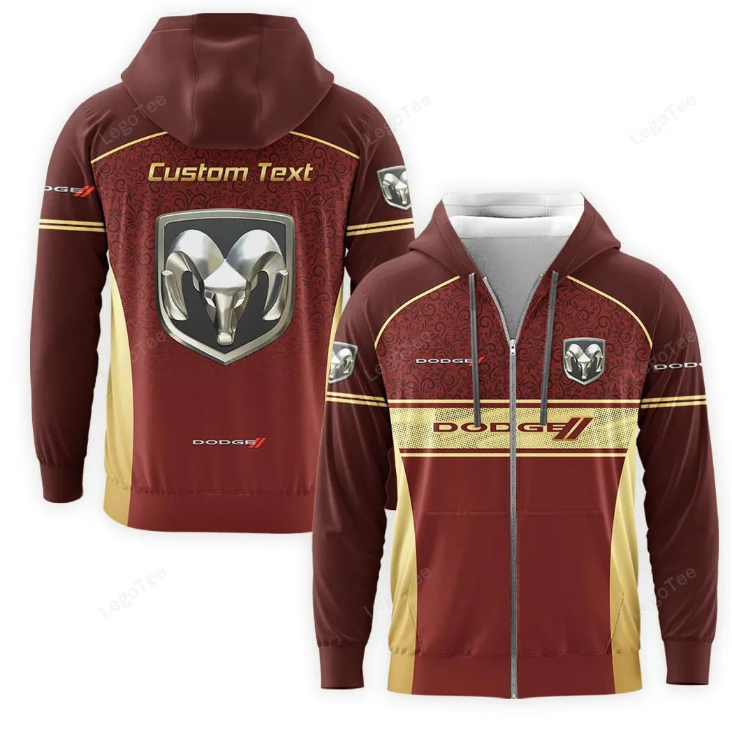 Dodge Zipper Hoodie, Gift For Dodge Lovers, Gift For Him, Husband, Boyfriend CAR137021325956-6