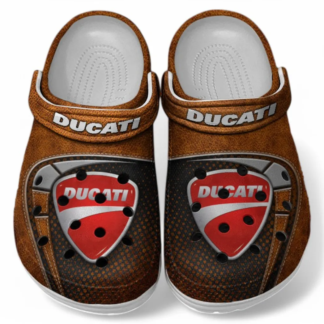 Ducati Crocs Shoes, Clogs Men Women, Gift For Ducati Fan CAR183031725115 - Orange