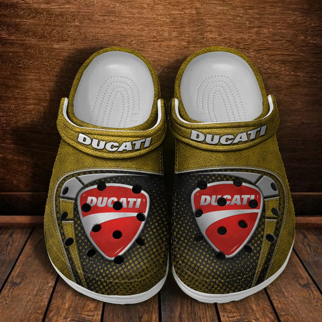 ducati crocs shoes clogs men women gift for ducati fan car183031725115 yellow jtfsu