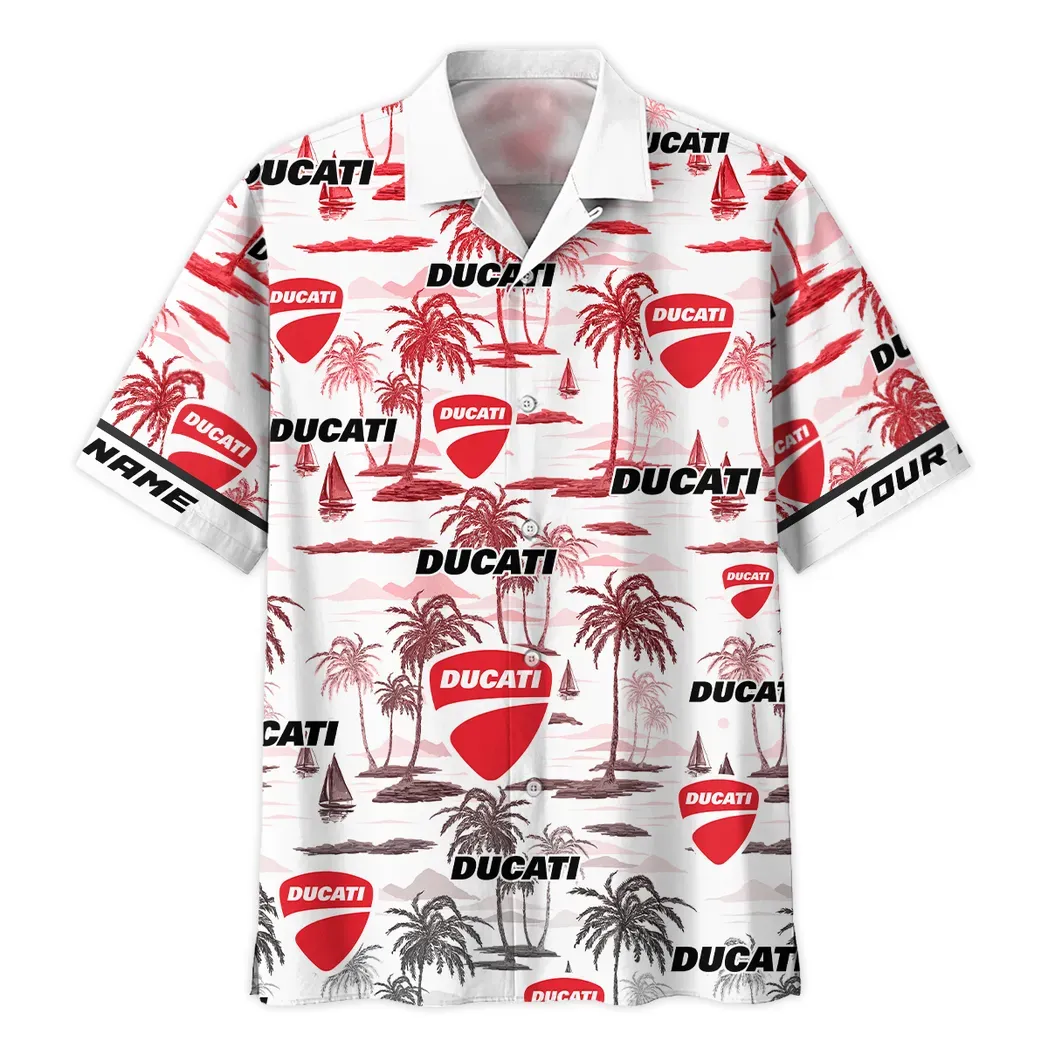 ducati custom hawaiian shirt for men gift for ducati fan car205031225680 vksc1