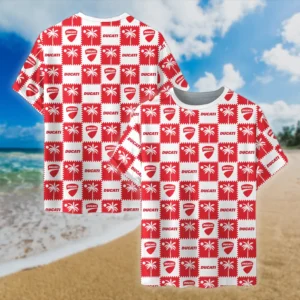 Ducati T-Shirt For Men, All Over Print Shirt For Ducati Lovers CAR200030725137