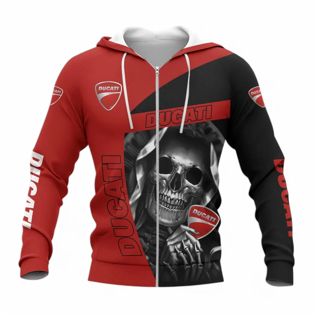 ducati zipper hoodie gift for ducati lovers gift for him husband boyfriend car6702212582 4pgdm