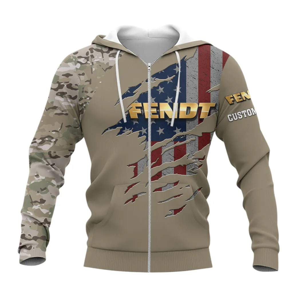 Fendt Zipper Hoodie, Gift For Fendt Lovers, Gift For Him, Husband, Boyfriend CAR46021725026-3
