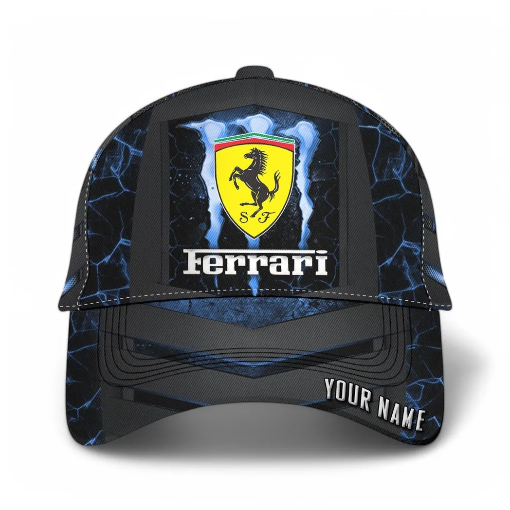 ferrari classic cap gift for ferrari lovers gift for him husband boyfriend car6502202508 blue 42kpl