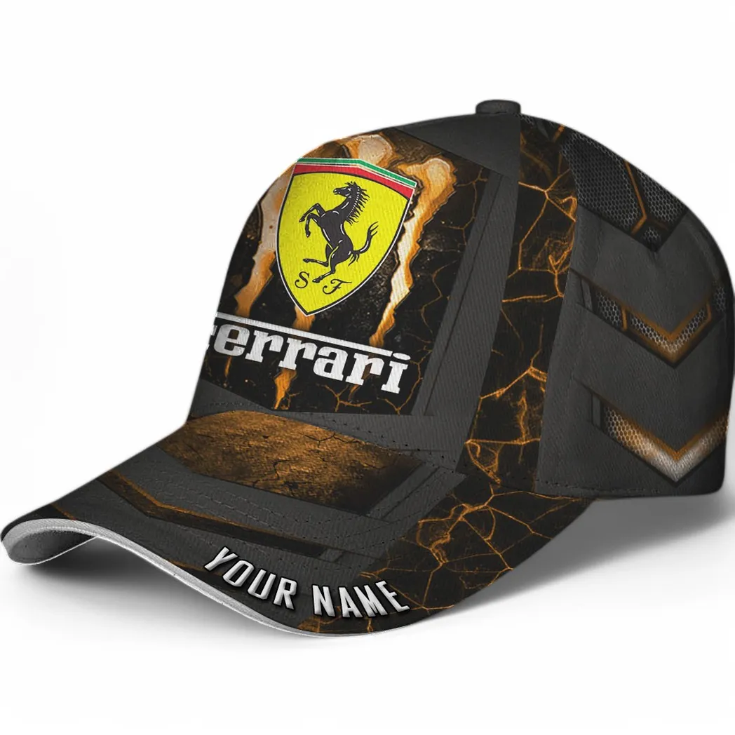 ferrari classic cap gift for ferrari lovers gift for him husband boyfriend car6502202508 brown wpyfk