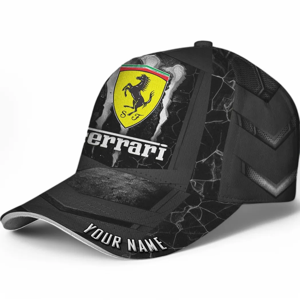 ferrari classic cap gift for ferrari lovers gift for him husband boyfriend car6502202508 grey izdnw