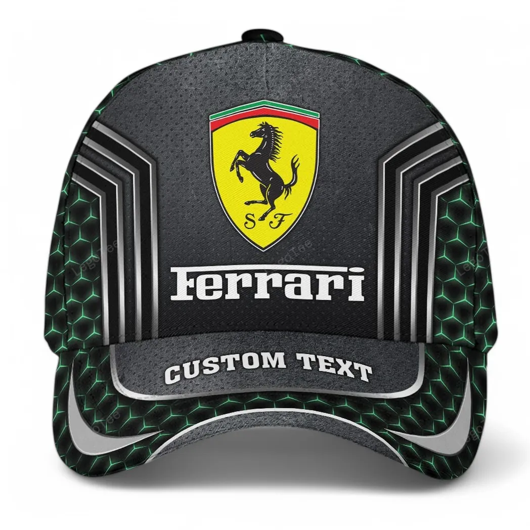 ferrari classic cap gift for ferrari lovers gift for him husband boyfriend car99031025213 green ursnc
