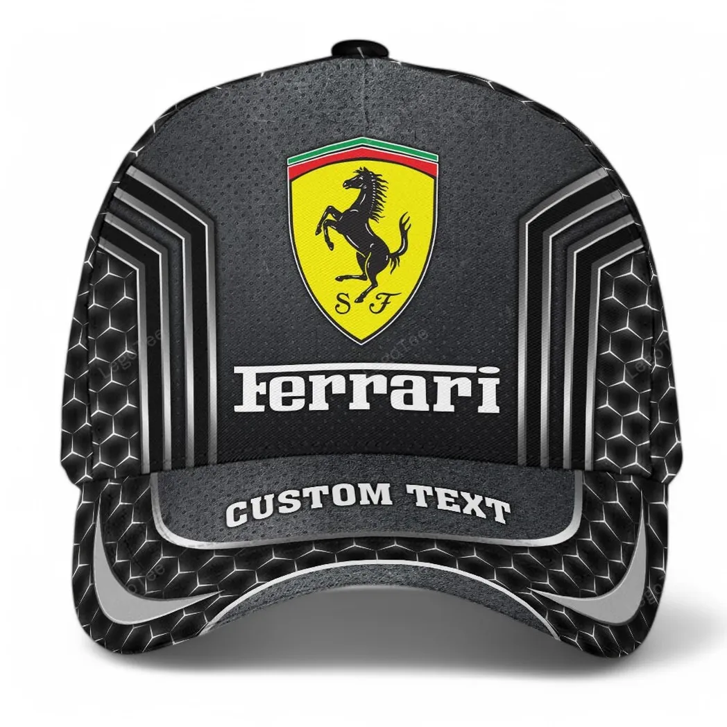 Ferrari Classic Cap, Gift For Ferrari Lovers, Gift For Him, Husband, Boyfriend CAR99031025213 - White