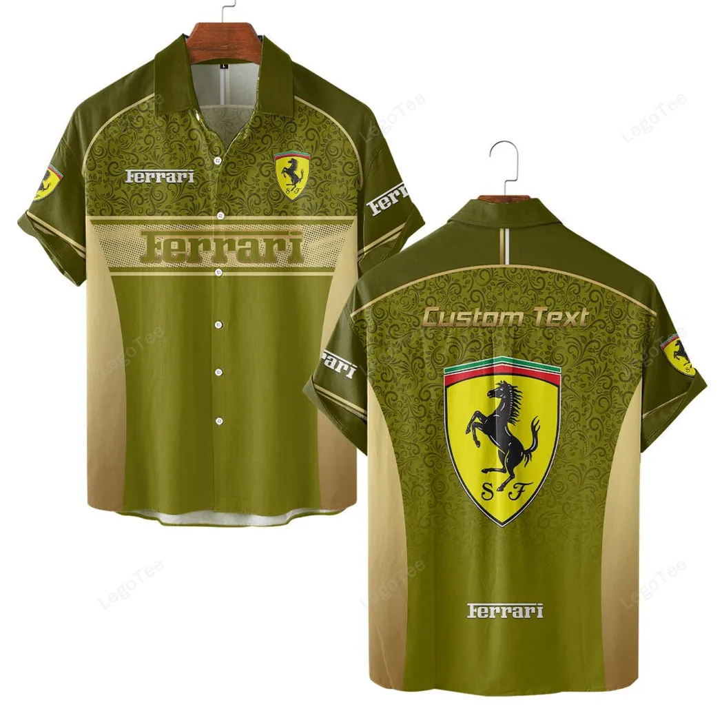ferrari custom hawaiian shirts for men gift for ferrari lovers gift for him husband boyfriend car137021325909 3 ej3rl