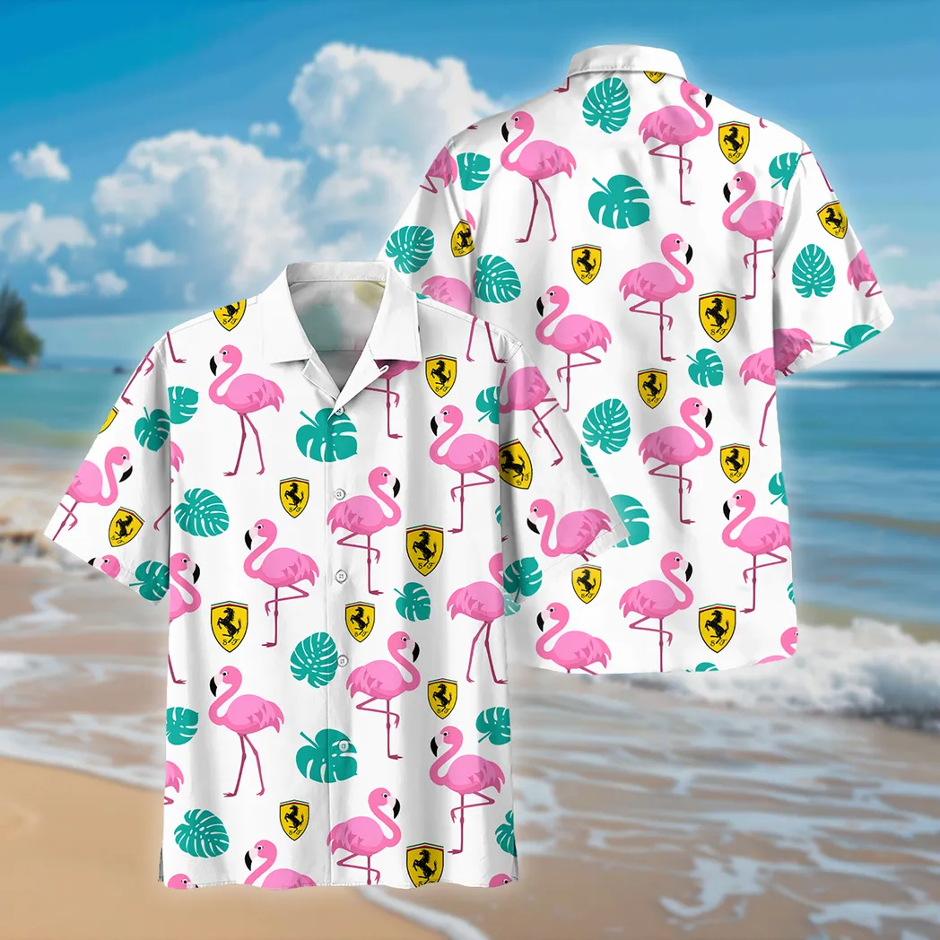 Ferrari Hawaiian Shirt For Men, Gift For Ferrari Fan CAR207031225015