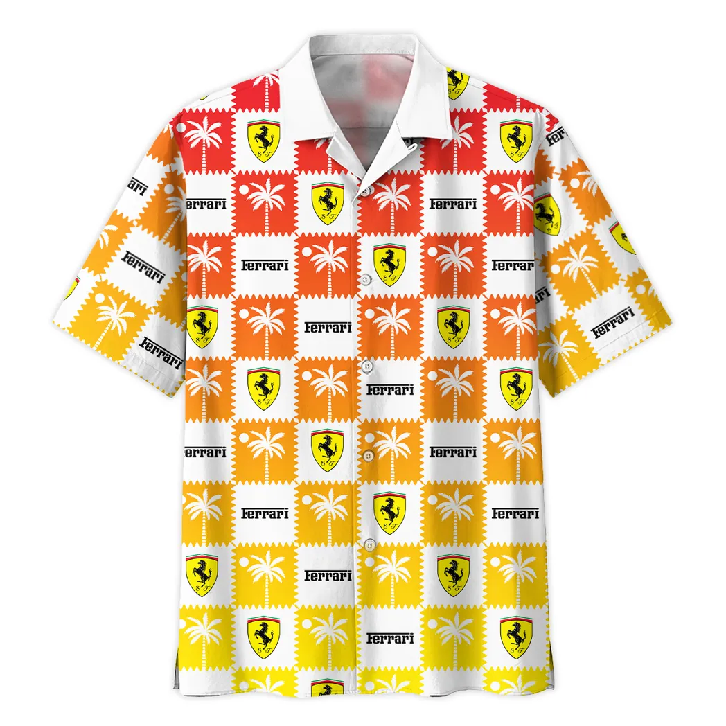 ferrari hawaiian shirt for men gift for ferrari lovers car200030725138