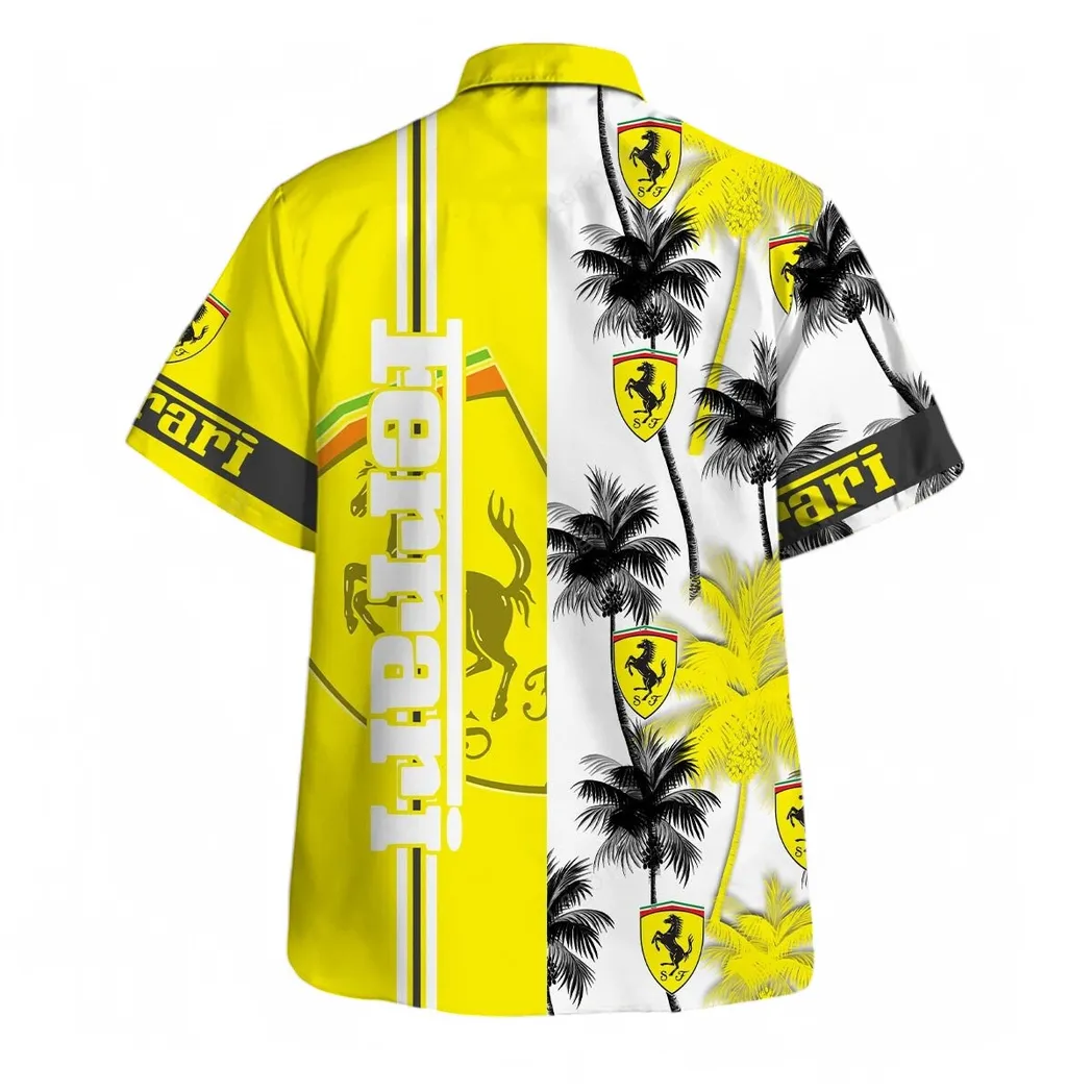 ferrari hawaiian shirt for men gift for ferrari lovers gift for him husband boyfriend car143021125065 o9ulg